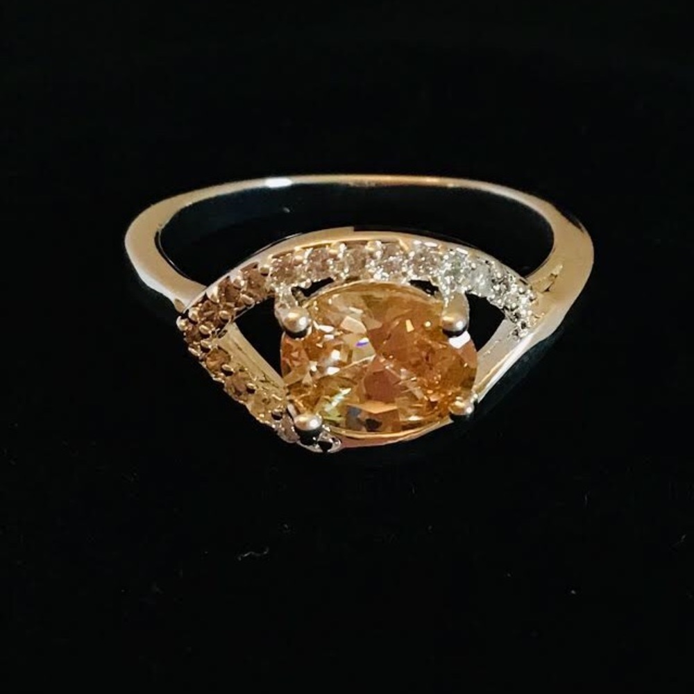 Sterling Silver Citrine ring